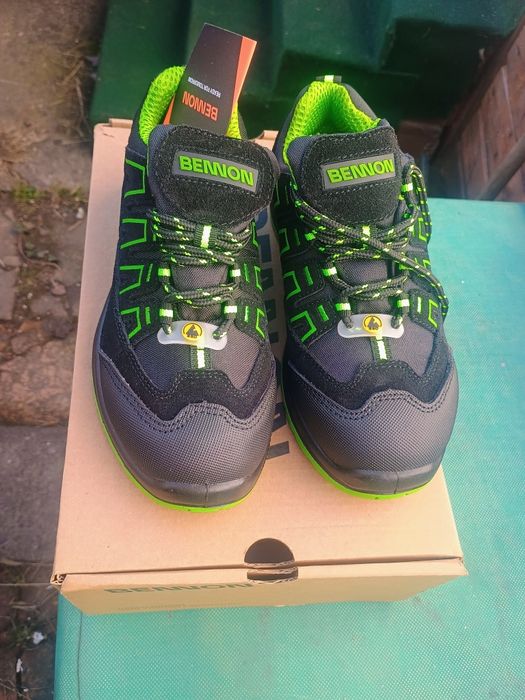 Buty robocze Bennon S1p zielone 36