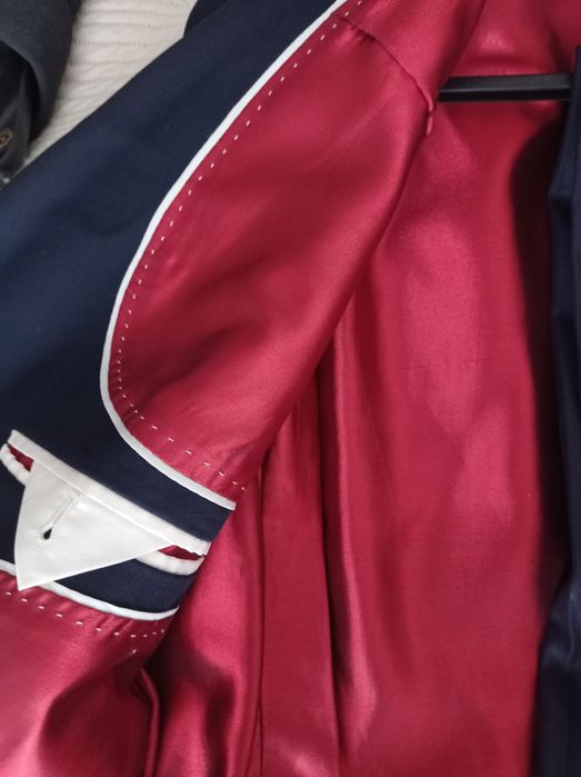 Garnitur męski granatowy