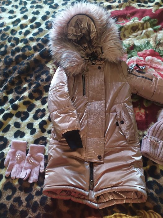 Зимнее пальто для девочки