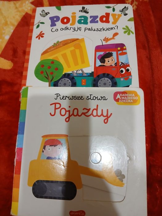 Książki z ruchomymi elementami 2 sztuki