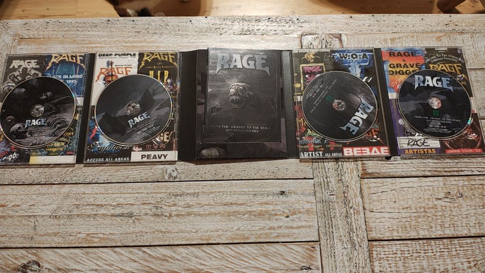 Rage. From the Cradle to the stage 20th Anniversary. 2 cd + 2 dvd