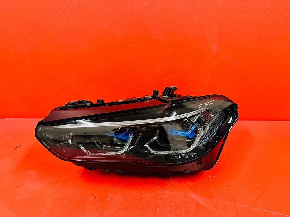 LAMPA LEWA BMW X5 G05 X6 G06 FULL LED LASER SHADOW CZARNA 5A279B1 JAK NOWA