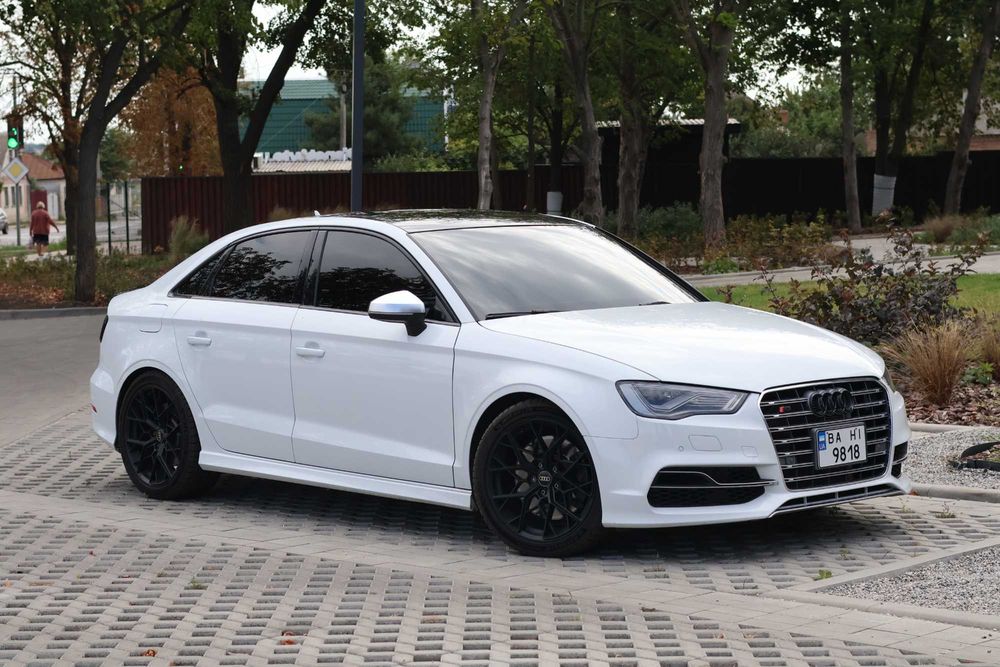 Audi S3 2015 • Stage 2 • ~400 к.с. • TVS Stage 3 DSG • Quattro • HRE FlowForm • BC Racing • Michelin PS5 • Ідеальний стан