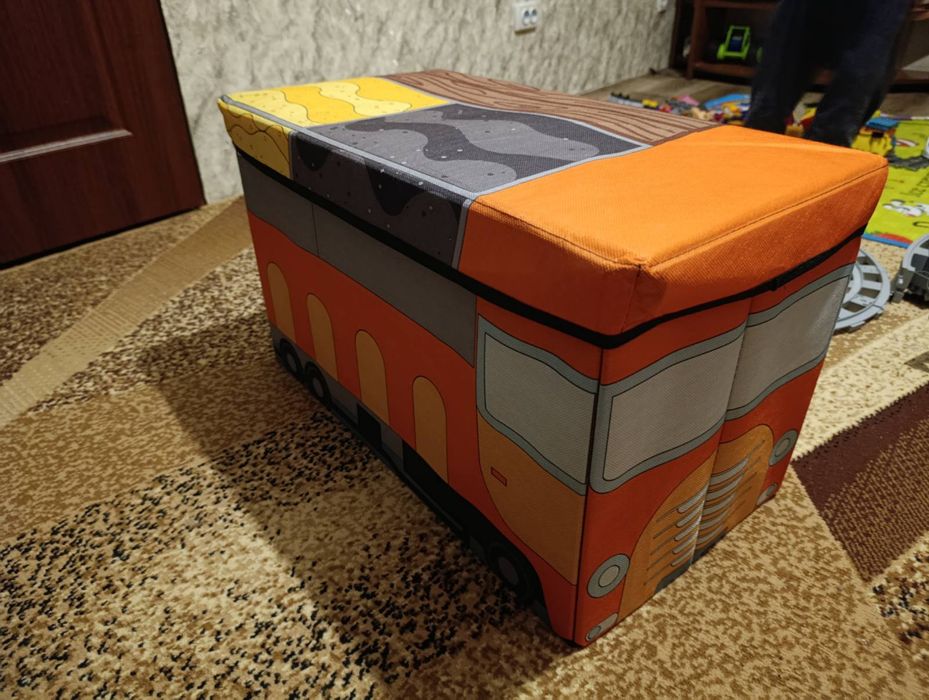 Пуф органайзер, комод сидіння велике