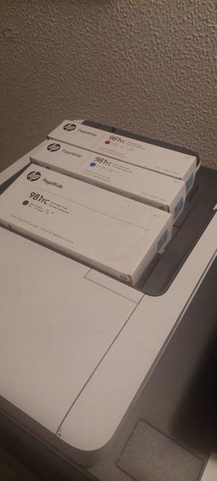 HP Pagewide Managed mfp e58650 + toners