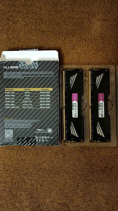 Продам Kllisre DDR4 (3200mhz)
