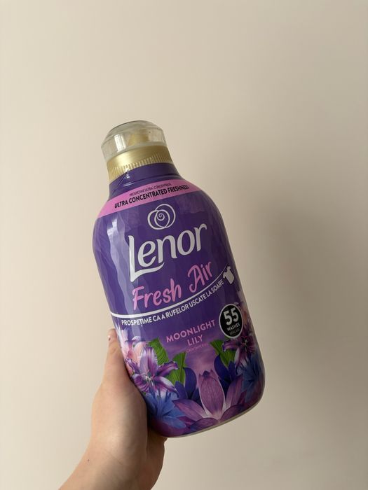 Lenior płyn do płukania tkankn moonlight lily 55 prań, skoncentrowana foruła