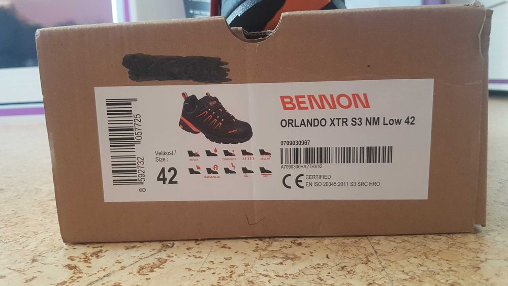 NOWE Buty BENNON orlando XTR S3 NM rozmiar 42