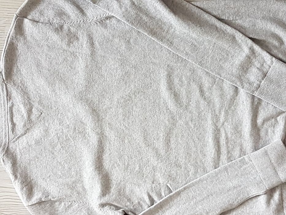 Sweter jak nowy Tommy Hilfiger jasnoszary, r. L