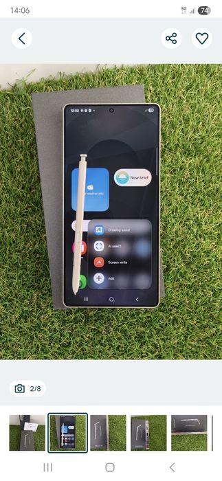 Samsung s25 ultra 256gb.