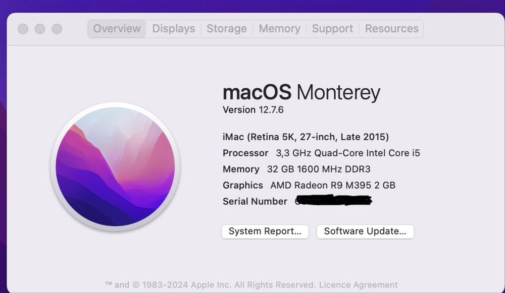 Apple iMac 27” Retina 5K (2015) | 32GB RAM | 2TB