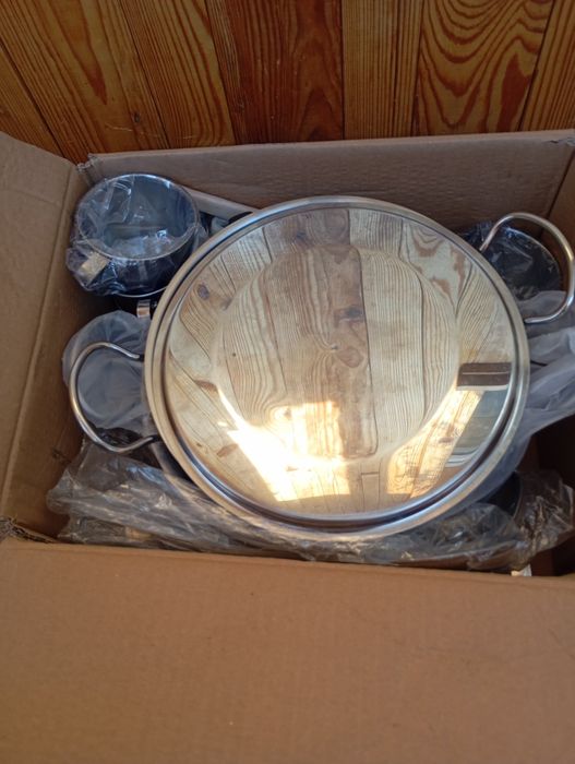 Набор посуды нержавейка