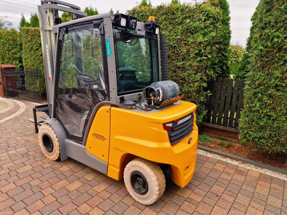 Jungheinrich TFG 435s 3.5t 2021 GAZ LPG Paletyzer  Wózek Widłowy 3.7m