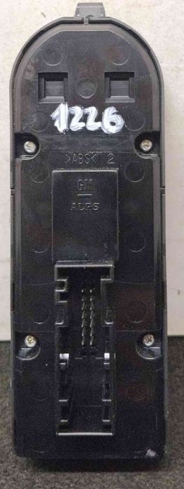 Comando / Botão / Interruptor Vidros Frente Esquerdo 13228699 - OPEL ASTRA H