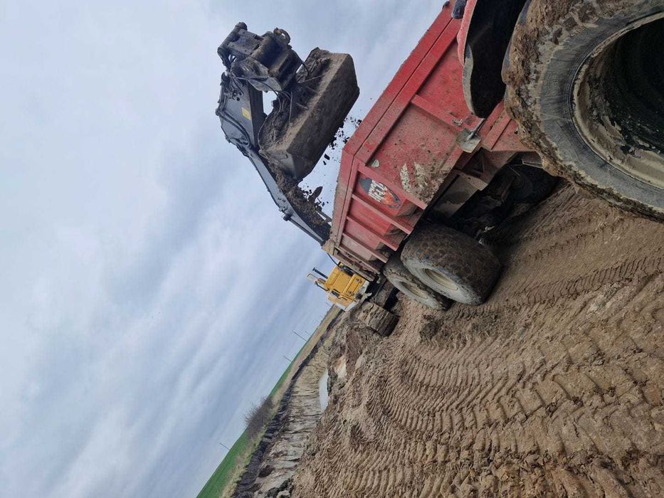 Usługi transportowe roboty budowlane wynajem przyczep i ciągników