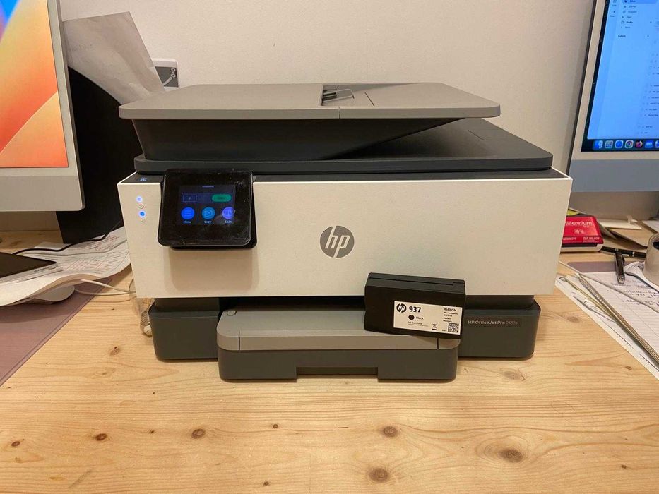 Impressora HP OfficeJet Pro 9120e – Multifuncional Wi-Fi – Escritório