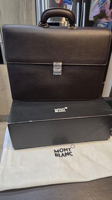 Nowa Premium Aktówka Montblanc Meisterstück Tuscany (Brązowa, SKU 111256)