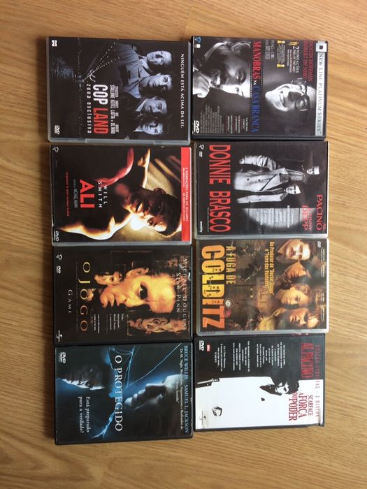 8 DVD’s