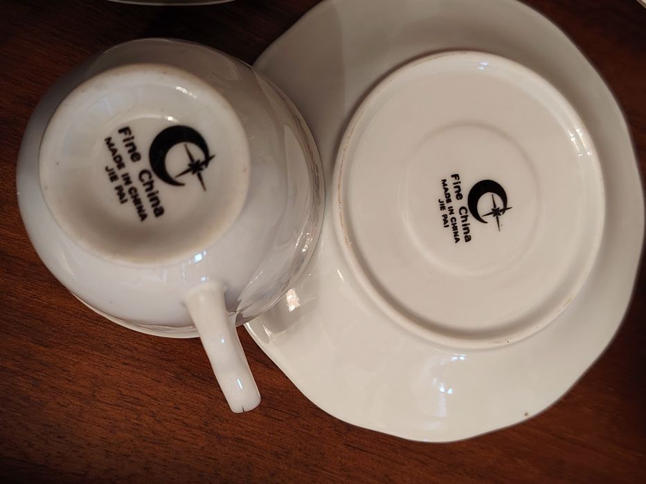 Serviço de Café em Porcelana Fina