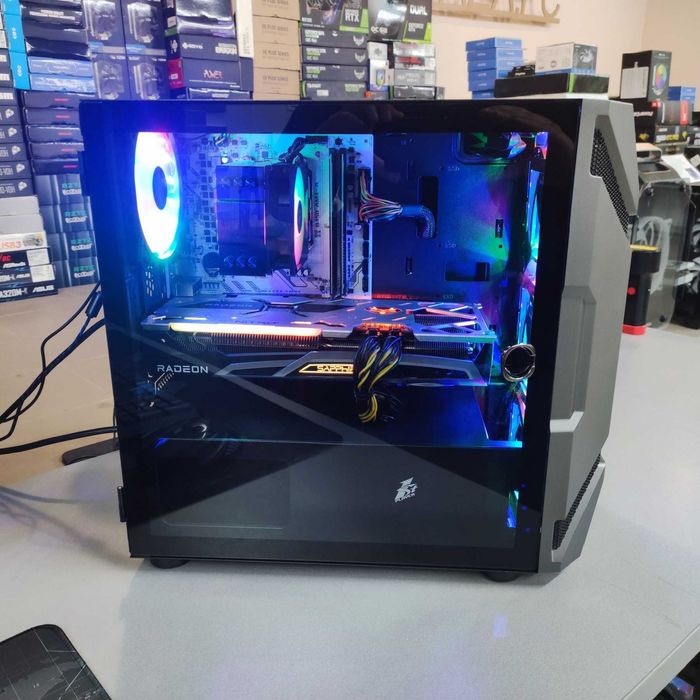 Компютер Новий Ryzen 5 5500, 16GB DDR4, RX 6700xt 12GB, SSD 512GB NVMe