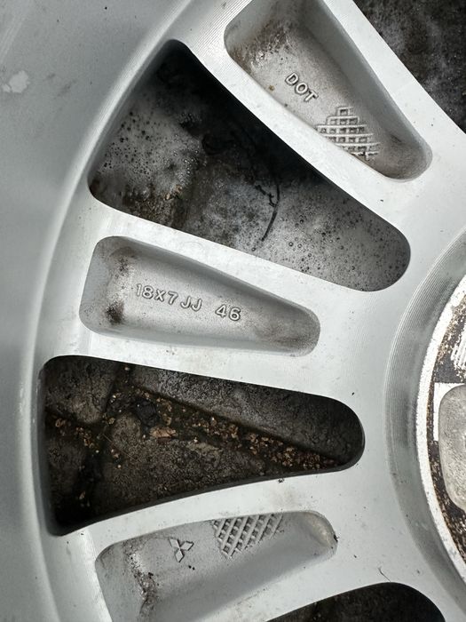 Диски r18 5 114.3 поштучно митсубиси лансер