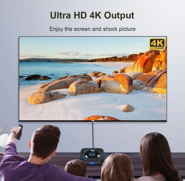 Transpeed 8K (H618) Android TV Box + 4 GB RAM + 32 GB ROM + Android TV64751081709569123