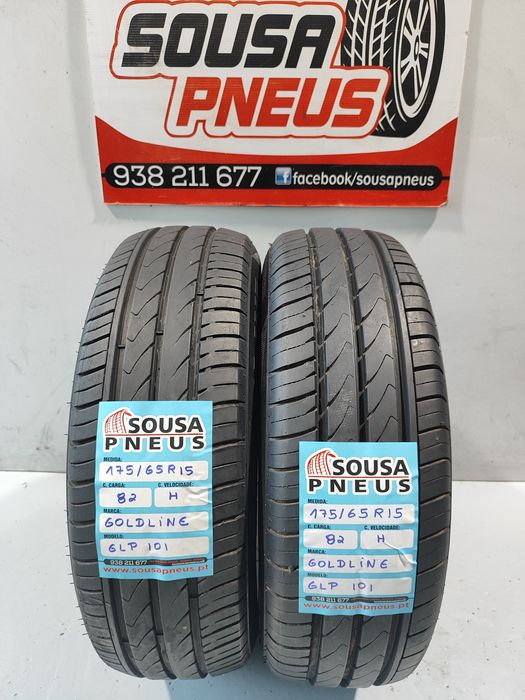 2 pneus semi novos 175-65R15 - Oferta dos Portes
