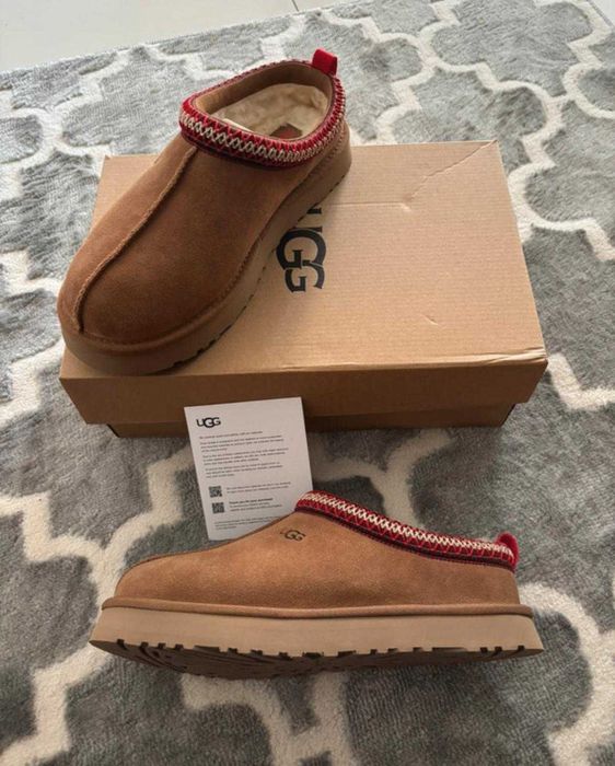 UGG TAZZ brazowe buty ocieplane wełniane nowe damskie obuwie 36-41