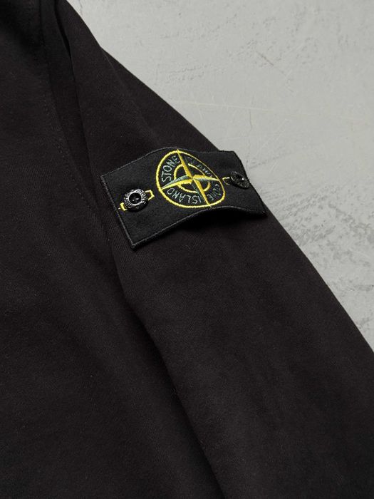 Stone Island zip-світшот 1/3 (полузамок)