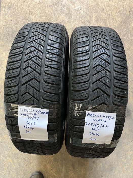 2 x opona C PIRELLI SCORPION WINTER 225/65/17 102t bus