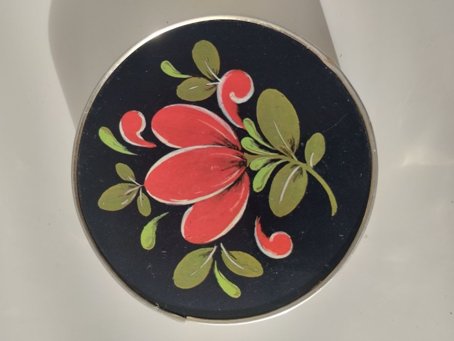 Składane stojące lusterko vintage