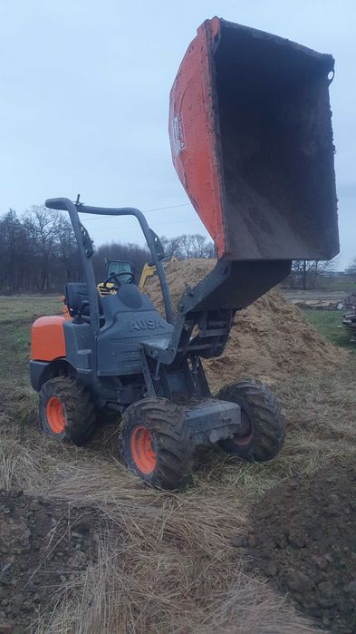 Wynajem wozidło minikoparka