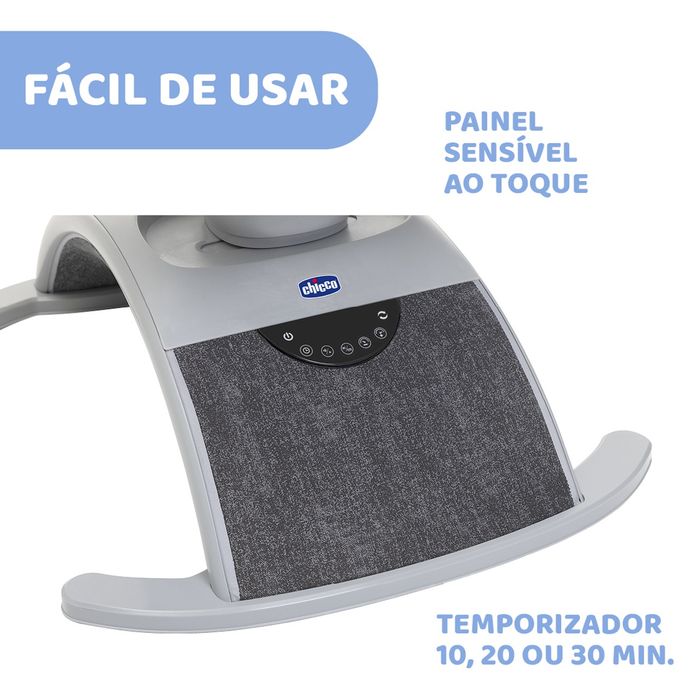 Espreguiçadeira Elétrica Chicco Comfy Wave – Excelente Estado