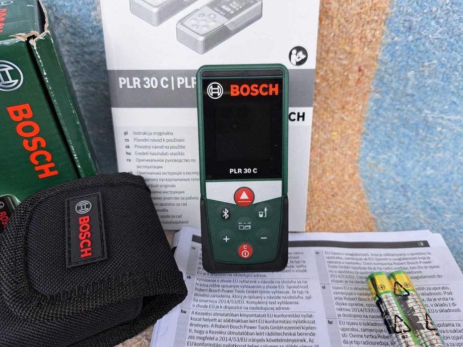 Bosch PLR 30 C Лазерний далекомір, рулетка