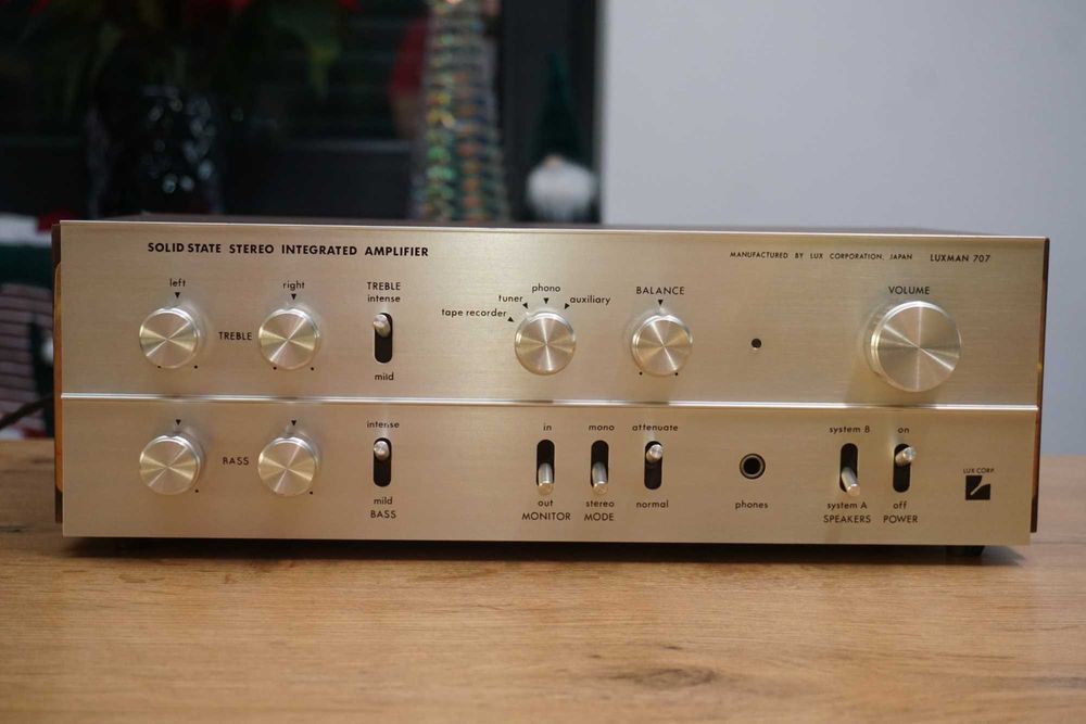 Wzmacniacz Luxman SQ-707 wyjatkowy