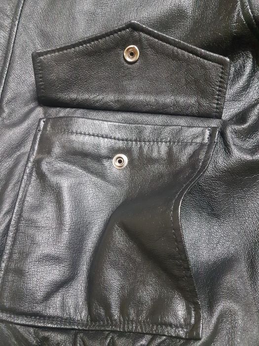 Куртка шкіряна бомбер VERA PELLE  (M)