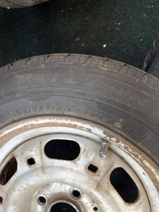 Зимові колеса в зборі Bridgestone Blizzak VRX 185/65 R14 (Японія) Комплект 4 шт