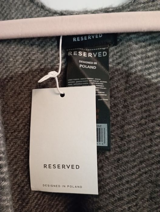 Ponczo Reserved rozmiar one size