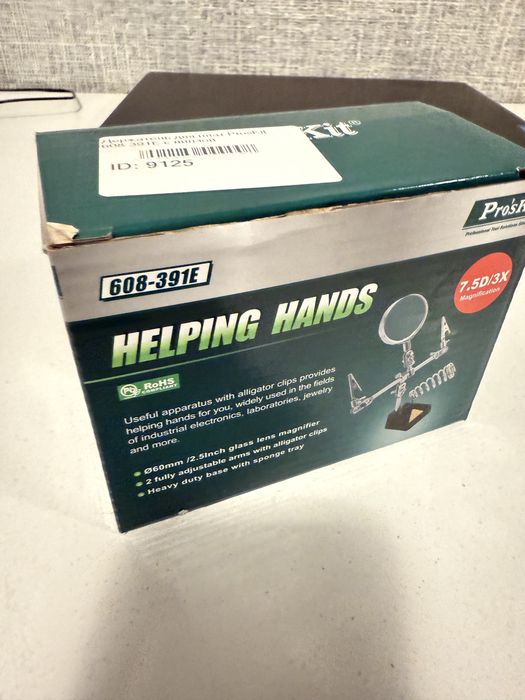 Держатель плат третья рука для пайки Pro'sKit 608-391E