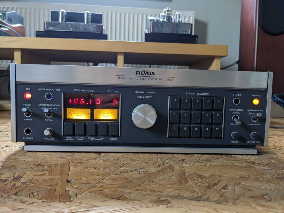 Doskonały tuner radiowy Revox B760 w idealnym stanie