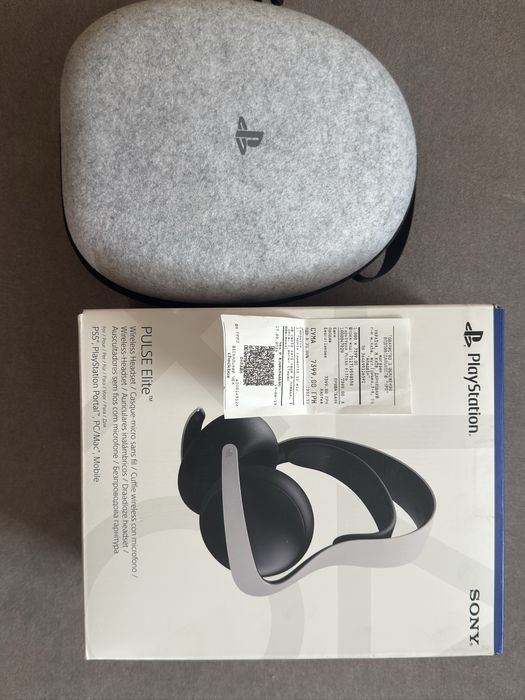 Гарнітура Sony PS5 Pulse Elite Wireless (White