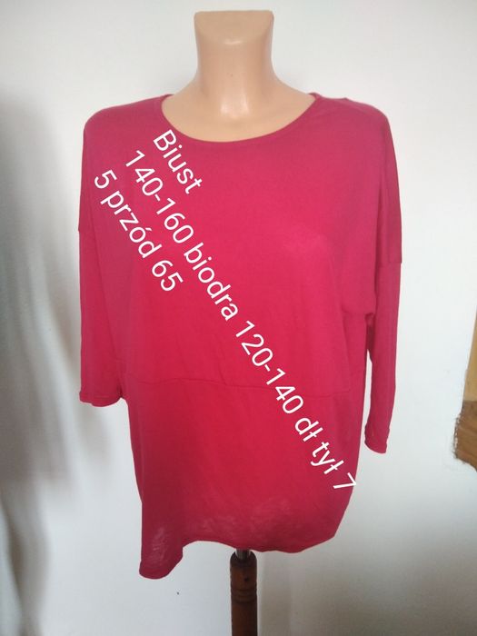 Bluzka rekaw 3/4 rozmiar 52/54