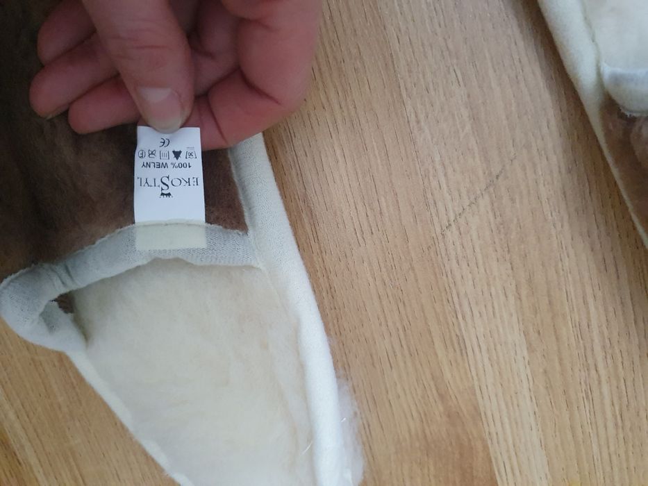 Kapcie wełna Eko-Styl męskie 46