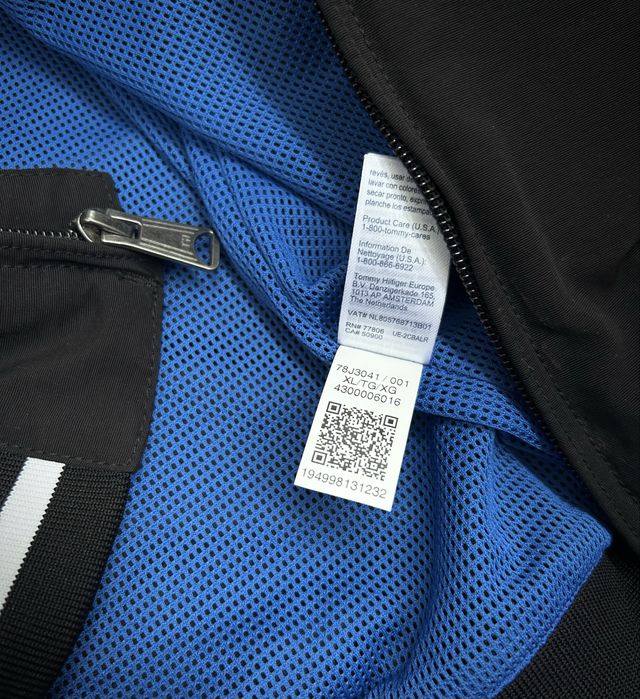 Бомбер Tommy Hilfiger Hooded Nylon Windbreaker Jacket Originals