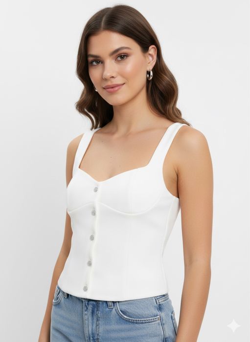 Новий Кріповий топ з ґудзиками-камінням