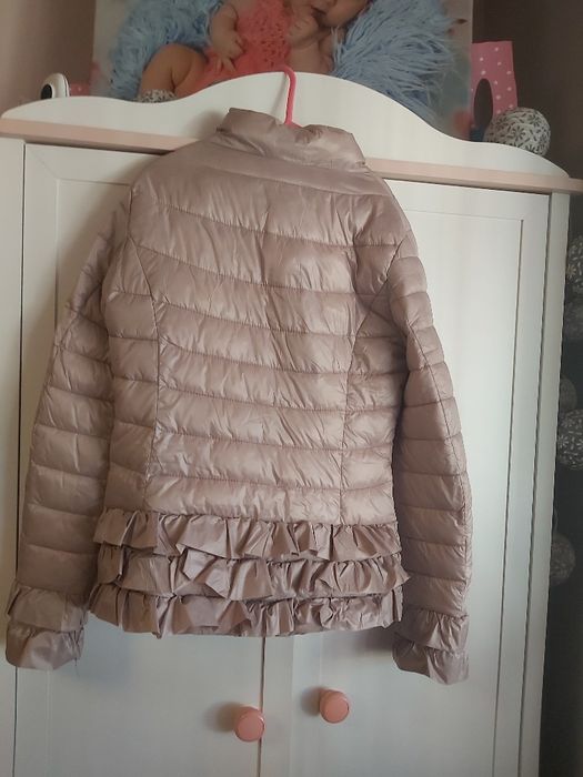 Elegancka Pikowana Kurtka XS