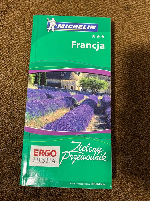 Francja zielony przewodnik Michelin