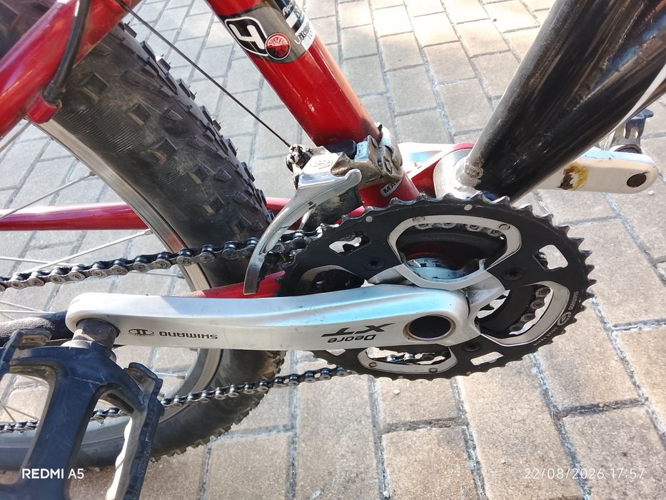Bicicleta BTT Decathlon Shimano XT + RockShox