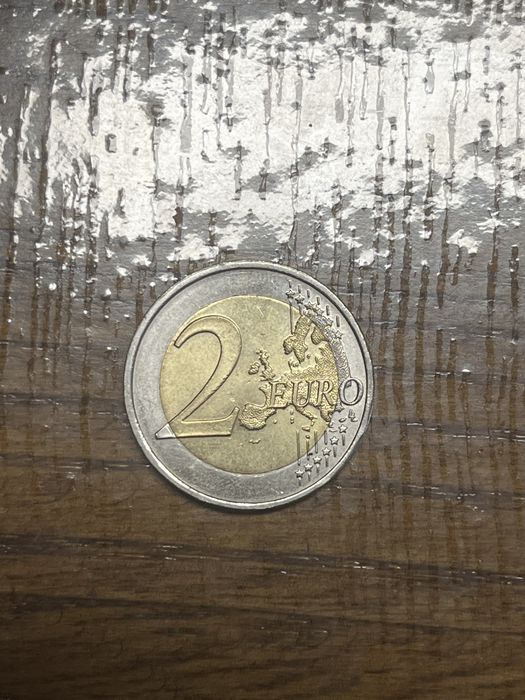 Moeda 2 euro - comemoração do 75 anos de aniversário da ONU. (Portugal)