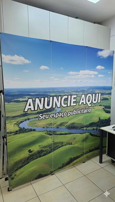 2 Malas expositor reforçada com estrutura Pop Up dobrável